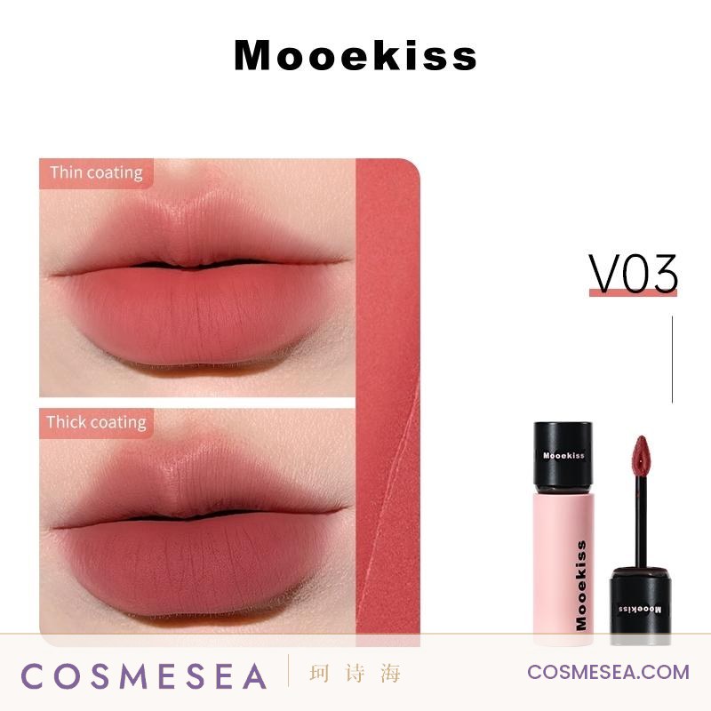 Mooekiss Velvet Matte Lip Mud 3g V03
