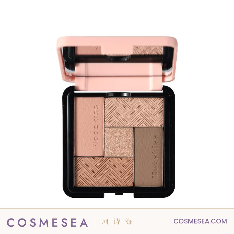 Mooekiss Refillable 5-Color Eyeshadow Palette 8.5g