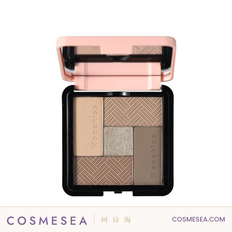 Mooekiss Refillable 5-Color Eyeshadow Palette 8.5g 03