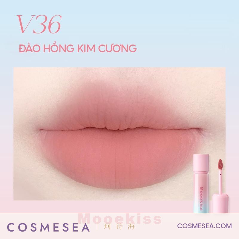 Mooekiss Velvet Serum Lip Mud Pink-Blue Edition 3g