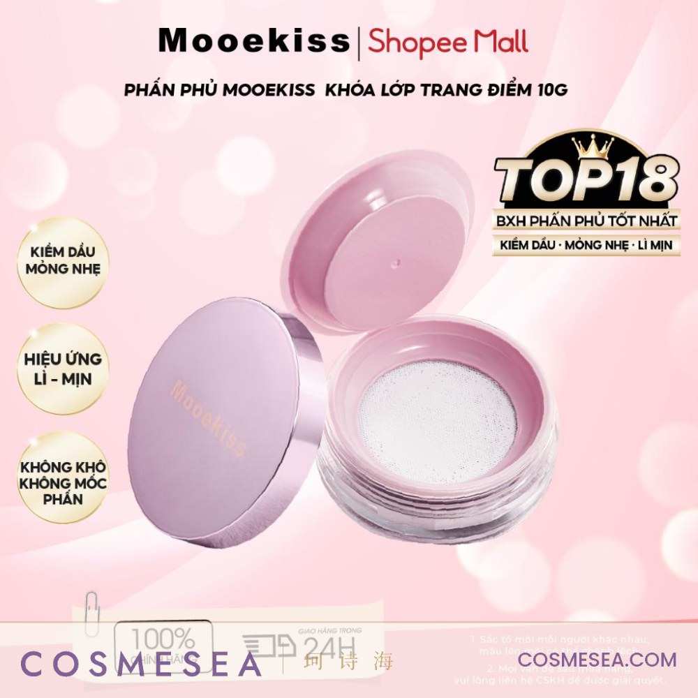 Mooekiss Soft-Focus Loose Powder 10g 01 Translucent