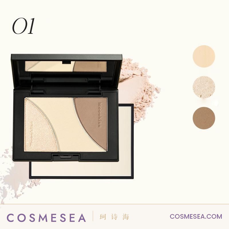 Mooekiss Tri-Color Contour Palette 9g