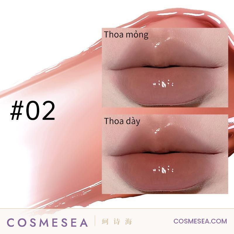 Mooekiss Mirror-Gloss Lip Glaze 1g #02