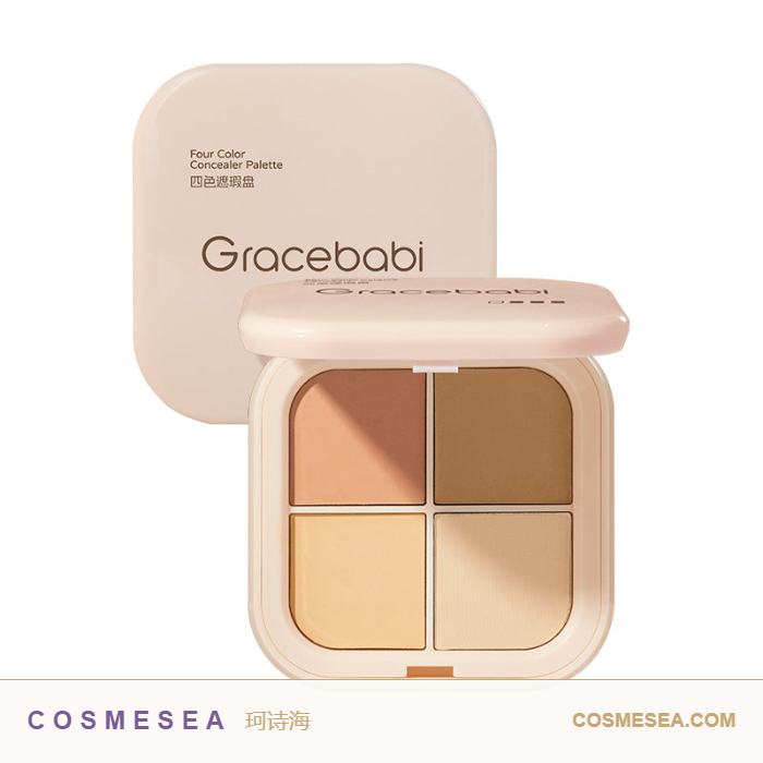 Gracebabi 4-Color Concealer Palette 7.8g