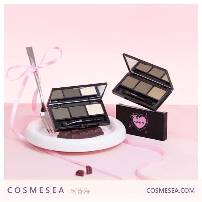 Flortte [NEW] I Have No Worries Series Three-Color Eyebrow Powder